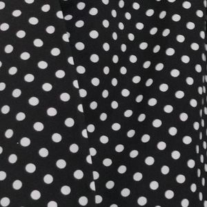 Price Drop Black Polka Dots Top