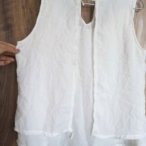 White Tunic Top