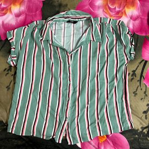 Max Brand Shirt Style Top