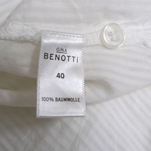 Gina Benotti Brand Women White Formal Tunic