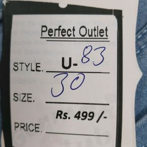 U-83 Size-30 (Sale) Latest Ladies high waist Jeans