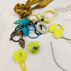 Combo Of Various Hair Accessories