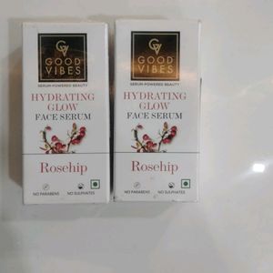 Pack Of 2 Good Vibes Rosehip Face Serum