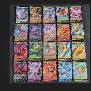 100 POKEMON V CARDS