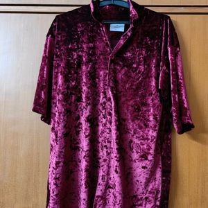 Imported Velvet Party Shirt