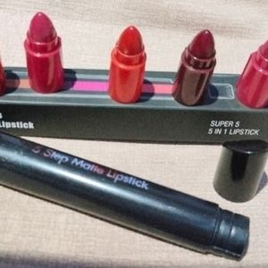 5 Steps Matte Lipstick ( Red Edition)