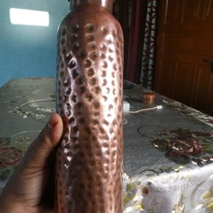 Hammered Copper Water Bottle