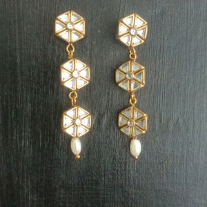 Handmade Kundan Earrings