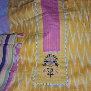 Pure Cotton Women Suit Material