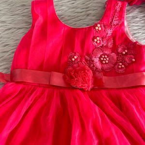 Pink  Girls Frock