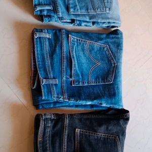 Men Denim Jeans (3 Pcs)