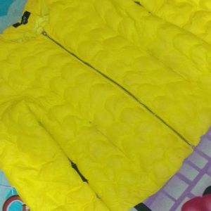 Yellow Puff Jacket