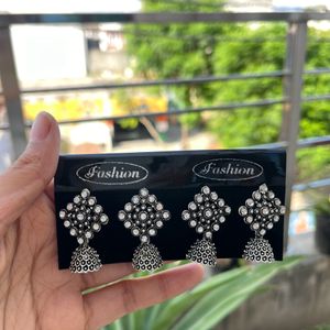 Cute little jhumkis