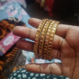 Golden Bangles New