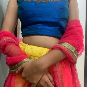 Lehenga Crop top