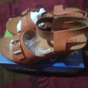 Beautiful Brown Heel Sandal