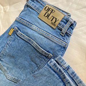 Off Duty Wide Leg Jeans