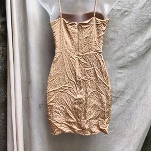 I. SEXY NUDE BODYCON