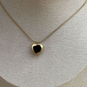 Dainty Heart Pendant Chain Anti-tarnish