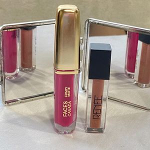 Renee Lipstick, Faces Canada Lipstick, Mirror