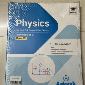 Aakash Study Package 6 Physics&Chemistry class 1