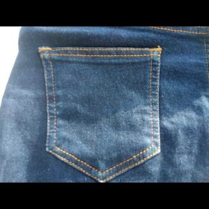 Navya blue Comfortable Jeans With 4 Pockets