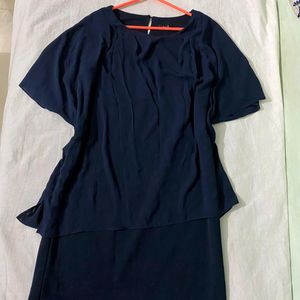 Imported Navy Blue Dress Size 36/38/40