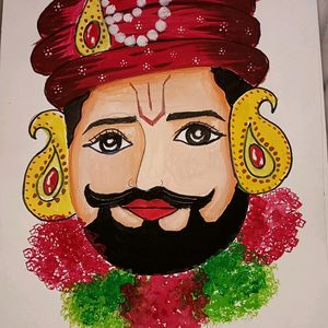 Khatu Shyam Ji Painting