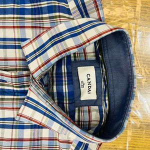 Canda C&A Regular Fit Checkered Shirt