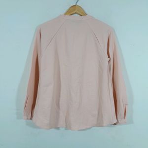 Her Roundneckline Button Down Shirt(Women's)