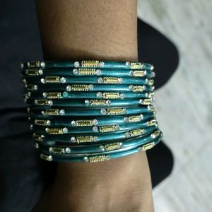 Glass Bangles- Combo