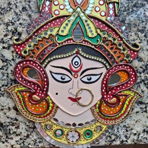 Durga Maa Lippan Art