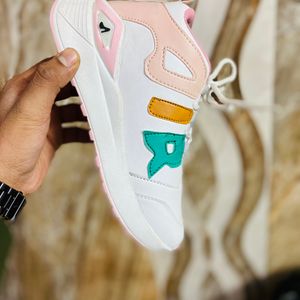 Girls Sneakers In Multicolour