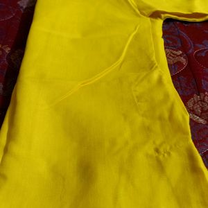 Yellow Kurta For Occasion