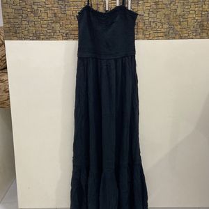 maxi dress black colour