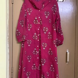 Rose Colour Kurta