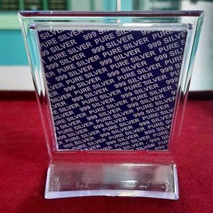 999 Pure Silver Diwali Special Lakshmiji Frame