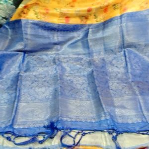 Softy Digital Sarees Available In 2 Colors