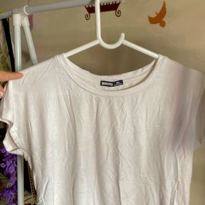 cute two tops ( Corset White Top And Basic Tee)