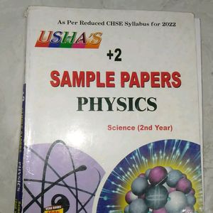 +2 Second Year Physics Sample Paper