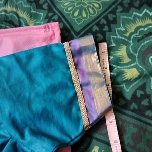 Peacock Blue Soft Silk Saree...