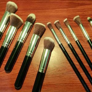 10 Pieces Makeup Brush Set