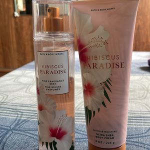 Bath & Body Works-Hibiscus Paradise Mist & Lotion