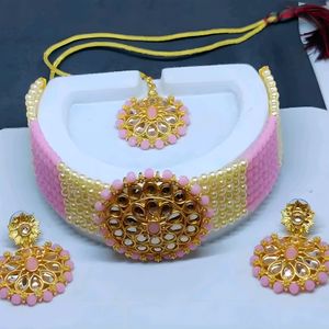 Choker Necklace Set For Women