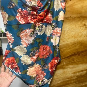 Floral Bathing Suit, New