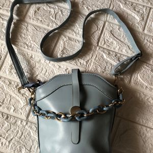 Blue Sling Bag