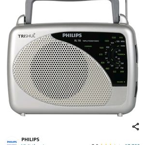 Philips Radio RL118/94 with MW/SW/FM Bands, 200mW