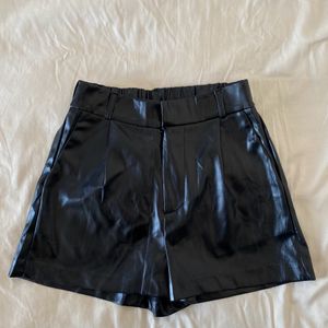 Brand New Leather Short