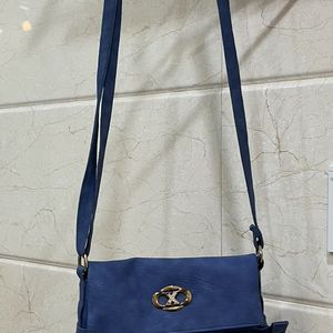 Blue Sling Bag