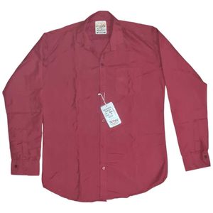 Multicolor XL Size Maroon Men's Shirts